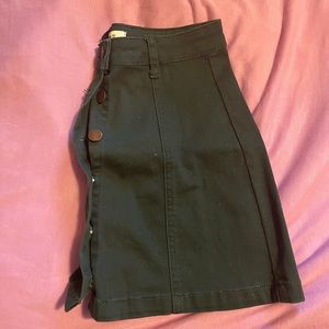 Forever 21 Forest Green Skirt